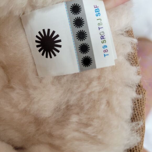 Ugg Classic Pink Metallic Spots Chesnut Sparkle Boots Women's Size 6 - Picture 9 of 16